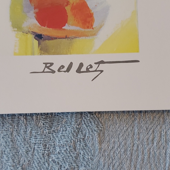 EMILE BELLET, "Beaute Marine" seriolithograph - Picture 2 of 6